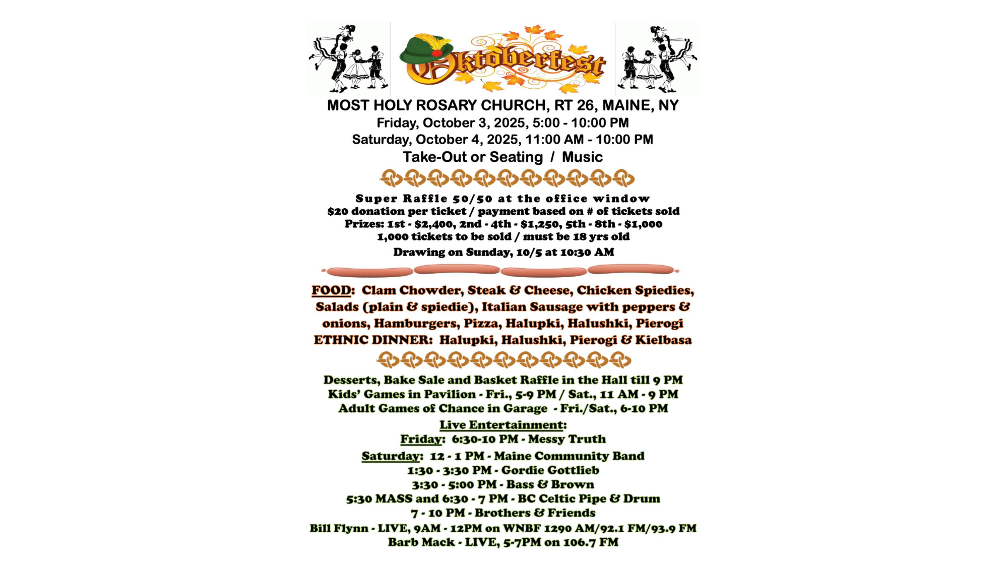 Binghamton Area Events Week of 9/29/25 - Astrofest, Holy Rosary Oktoberfest, First Friday, Owego Porchfest, & more!