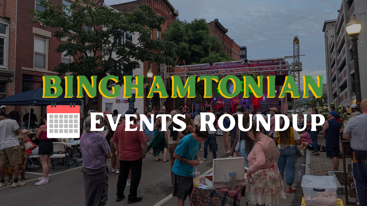 Binghamton Area Events Week of 5/11/26: Binghamton Rising Music Festival, Black Bears Parade, Commencement and More