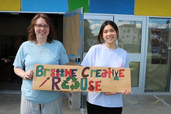 Reduce waste and make art at the new Broome Creative ReUse storefront